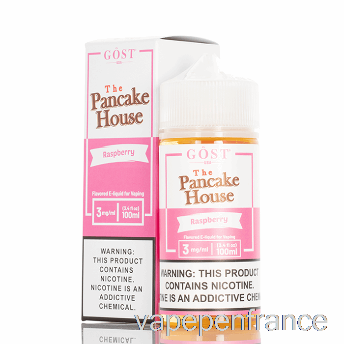 Framboise - La Crêperie - Gost Vapor - Stylo Vape 100 Ml 6 Mg
